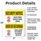 Signmission Gun Free Drug Free Zone Bilingual OSHA Security Notice Sign, Plastic, 7in W x 10in L, 2PK OS-2PACK-SN-P-710-L-11543 - alternate 3